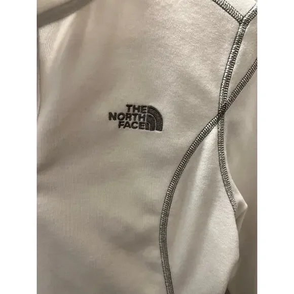 The North Face White Quarter Snap Fleece Pullover XS Athleisure Outdoor - Picture 5 of 6